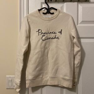 Province of canada sweatshirt xs